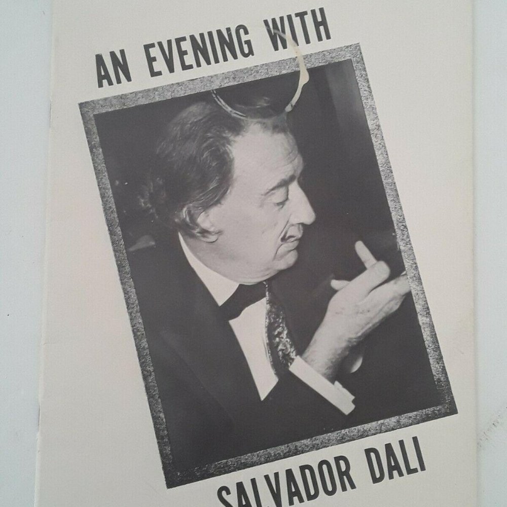 An Evening With Salvatore Dali Booklet